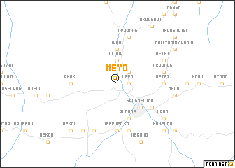 map of Meyo