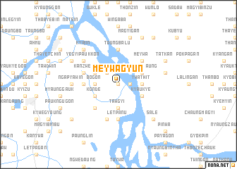 map of Meywagyun