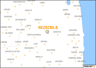 map of Mezazaila