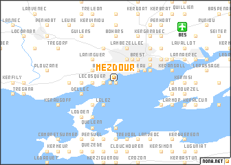 map of Mezdour