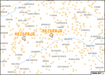 map of Mezdraja
