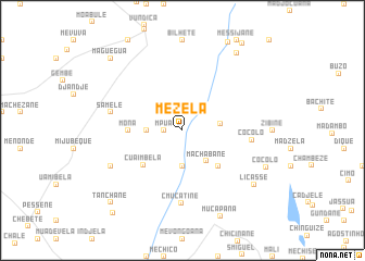 map of Mezela