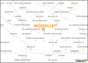 map of Mézerville