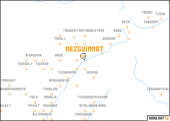 map of Mezguimmat