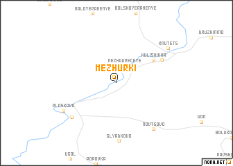 map of Mezhurki