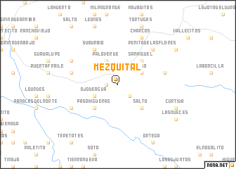map of Mezquital