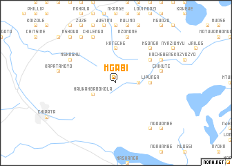 map of Mgabi