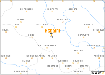 map of Mgodini
