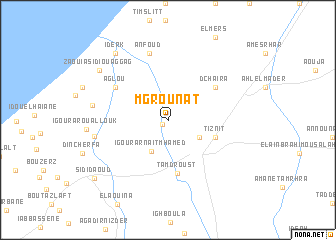 map of Mgrounat