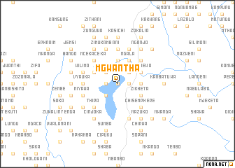 map of Mgwantha