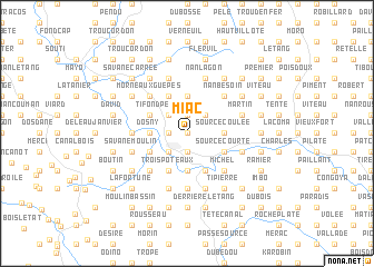 map of Miac