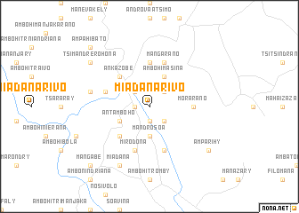 map of Miadanarivo