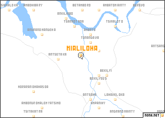 map of Mialiloha