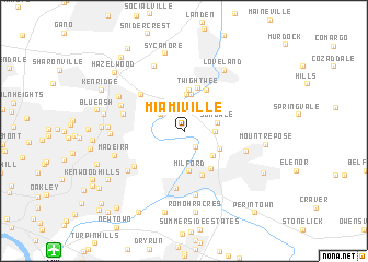 map of Miamiville