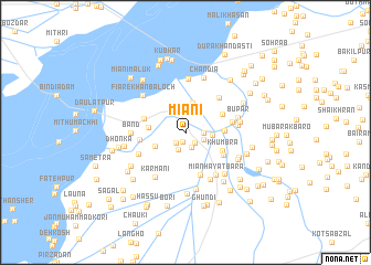 map of Miāni
