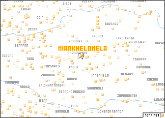 map of Miān Khelo Mela