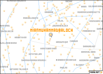 map of Miān Muhammad Baloch