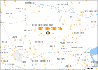 map of Miān Muhammad