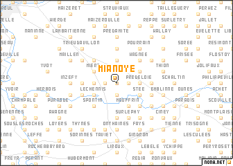 map of Mianoye