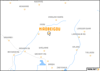 map of Miaobeigou
