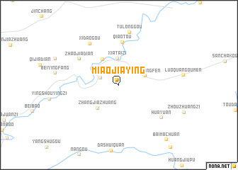 map of Miaojiaying