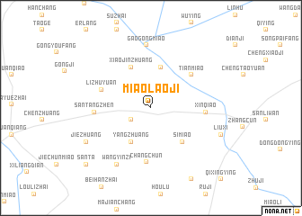 map of Miaolaoji