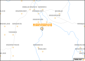 map of Miarinarivo