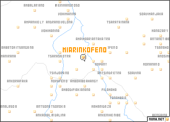 map of Miarinkofeno