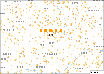 map of Miaro Bānda
