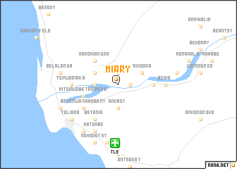 map of Miary