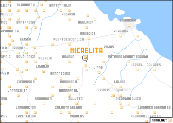 map of Micaelita