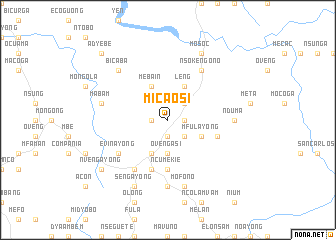 map of Micaosi