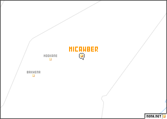 map of Micawber