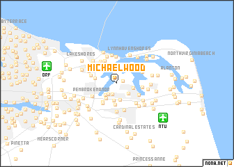 map of Michaelwood