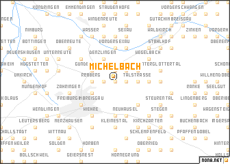 map of Michelbach