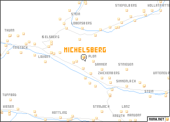 map of Michelsberg