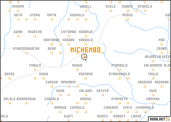 map of Michembo