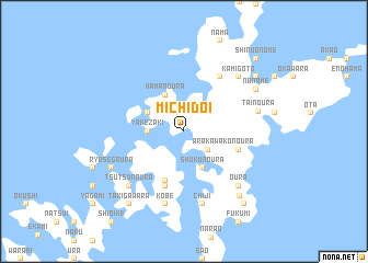 map of Michidoi