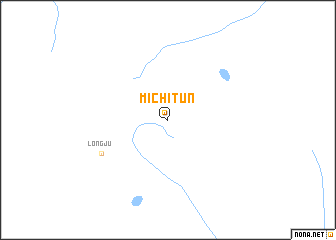 map of Mi-chi-tun