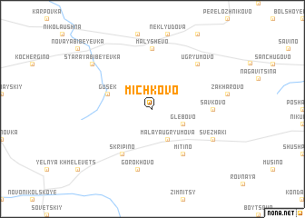 map of Michkovo