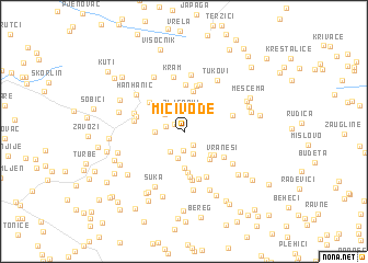 map of Mičivode