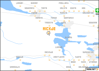 map of Mickje