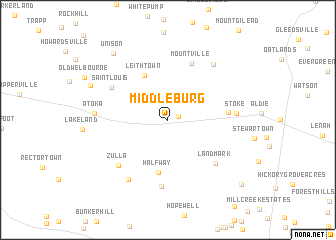 map of Middleburg