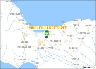 map of Middle Village Three