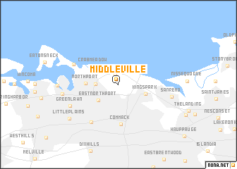 map of Middleville