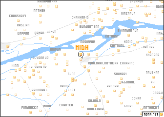 map of Midh