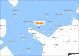 map of Midjar