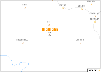 map of Midridge