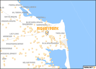 map of Midway Park