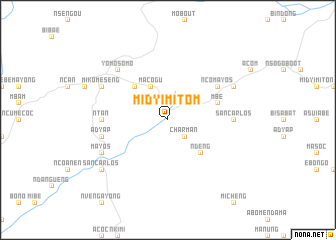 map of Midyimitom